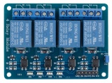 Modulo Rele 4 Canais 5vdc