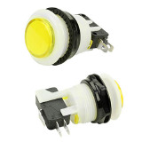 CHAVE PUSH BUTTON PBS-29 FLIPERAMA AMARELO