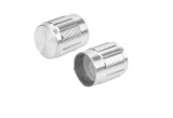 KNOB METALICO 6MM - PRATA - PERFORMANCE SOUND