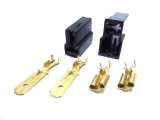 CONECTOR AUTOMOTIVO PLASTICO FEMEA PRETO 2 Vias