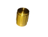 KNOB METALICO 6MM - DOURADO - PERFORMANCE SOUND