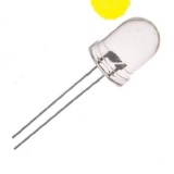 LED ALTO BRILHO 10MM AMARELO 10000 MCD