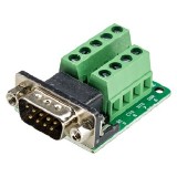 MODULO ADAPTADOR DB9 SERIAL RS232 MACHO PARA BORNE KRE