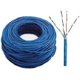 Cabo Cftv 4P Cat5 24Awg Azul 0,51Mm Se320 Multilaser Por Metro