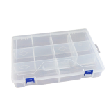 CAIXA PLASTICA 10 SLOT 30*20*6cm