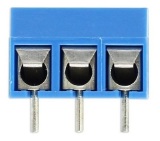 Terminal Borne Kf301 Kre Bloco 3 Vias Azul