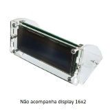 SUPORTE DE ACRILICO PARA DISPLAY LCD 16X2