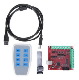 KIT INTERFACE CONTROLADORA 4 EIXOS USB PARA MACH3 + PENDENTE DE CONTROLE MANUAL