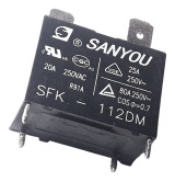 0 Reles Sanyou Sfk112Dm 12Volts 20Amp