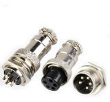 CONECTOR CIRCULAR (MIKE) 5 VIAS MACHO E FEMEA