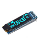 Display Oled 128x32 0.91 I2C Grafico AZUL