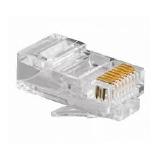 PLUG MODULAR RJ45 8P8C YH012 CRISTAL CAT5