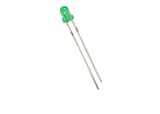 LED DIFUSO 3MM VERDE