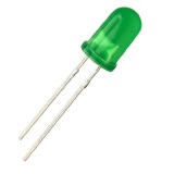 LED DIFUSO VERDE 5MM