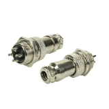 CONECTOR CIRCULAR (MIKE) 4 VIAS MACHO E FEMEA