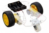 Kit Carro 2wd Robótica Chassi Acrilico