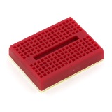 MINI PROTOBOARD 170 PONTOS VERMELHO