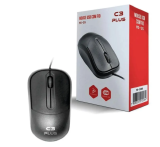 MOUSE OPTICO COM FIO USB C3PLUS 1000DPI MS-35