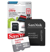 CARTAO MICRO SD 32GB CLASSE 10 100MBPS SANDISK