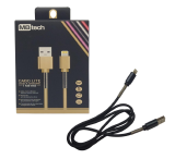 CABO DE DADOS USB MBTECH IPHONE 1M RESISTENTE GB51155