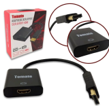 ADAPTADOR DISPLAYPORT MACHO X HDMI FEMEA TOMATE MTV-602