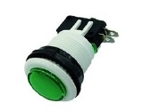 CHAVE PUSH BUTTON PBS-29 FLIPERAMA VERDE