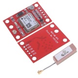 Modulo Gps Gy-Neo6M Amp2 Vermelho - Economico