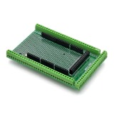 PLACA BORNE DE EXTENSAO SHIELD PARA ARDUINO MEGA - MONTADO