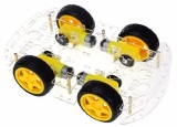 Kit Carro 4wd Robótica Chassi Acrilico