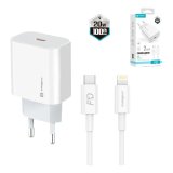 CARREGADOR DE CELULAR SUMEXR FONTE IPHONE USB-C C/CABO IPHONE 20W SX-PD1