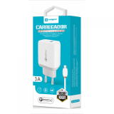 CARREGADOR DE CELULAR SUMEXR V8 1 USB TURBO 3.0A SX-QC5-V8