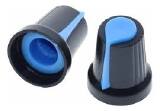 KNOB PARA POTENCIOMETRO WH148 15X17mm AZUL