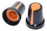 KNOB PARA POTENCIOMETRO WH148 15X17mm LARANJADO