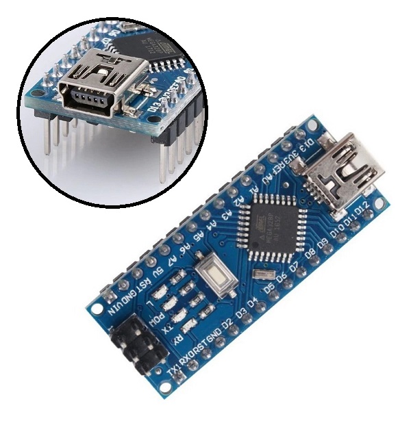 Arduino Nano V30 Pinos Soldados Diverso Eletrônica 7868